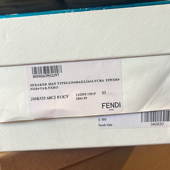 Fendi Kids Sneakers - Picture 4 of 6